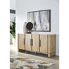 Nelly 4-Door Acacia Wood Sideboard — Lioness Finish