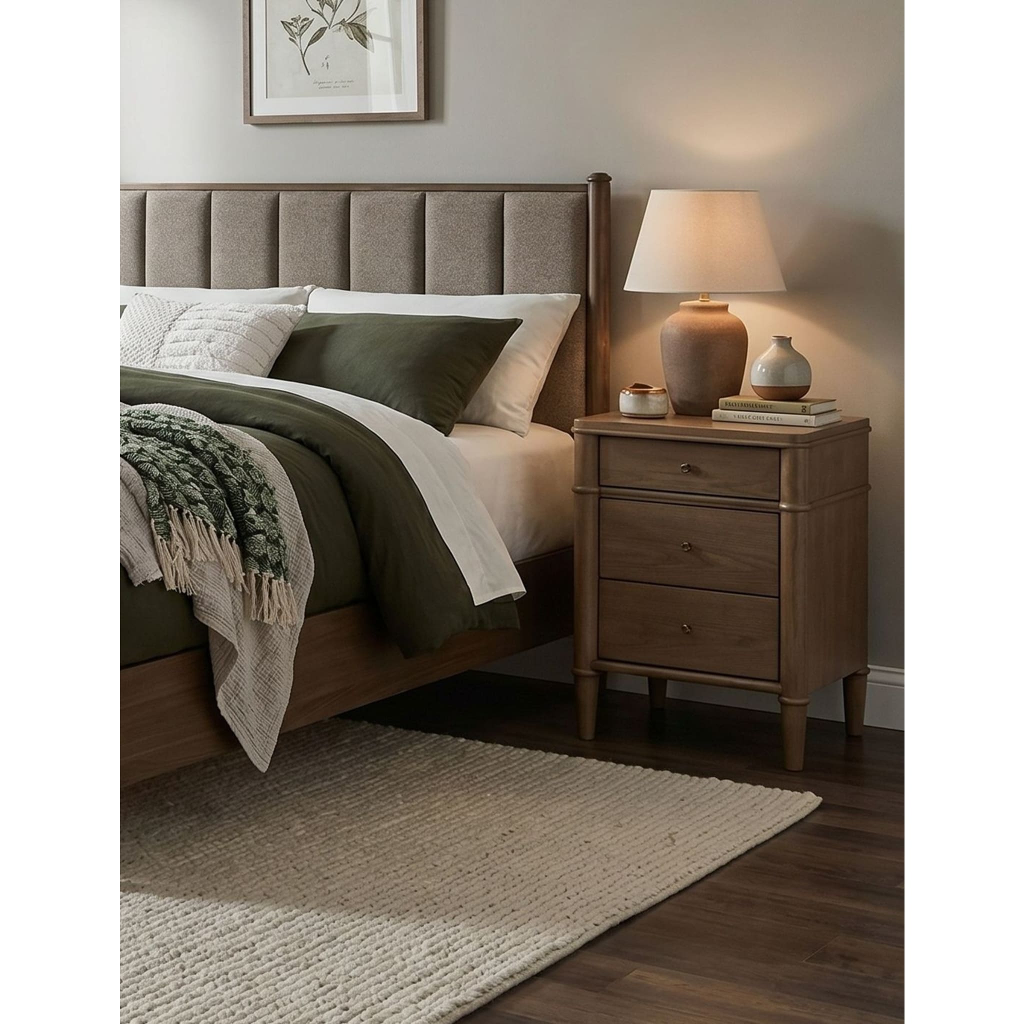 Lennox 3-Drawer Nightstand with Charging Station – Claystone-thumbmail-2