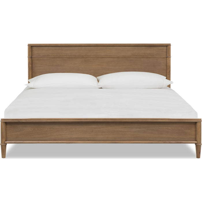 Lennox Solid Wood Platform Bed inClaystone-thumbmail-1
