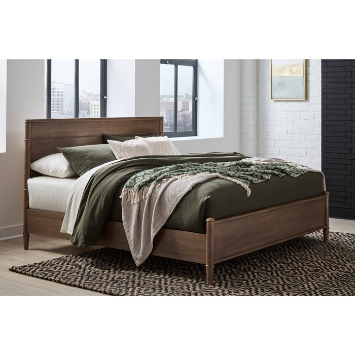 Lennox Solid Wood Platform Bed inClaystone-thumbmail-2