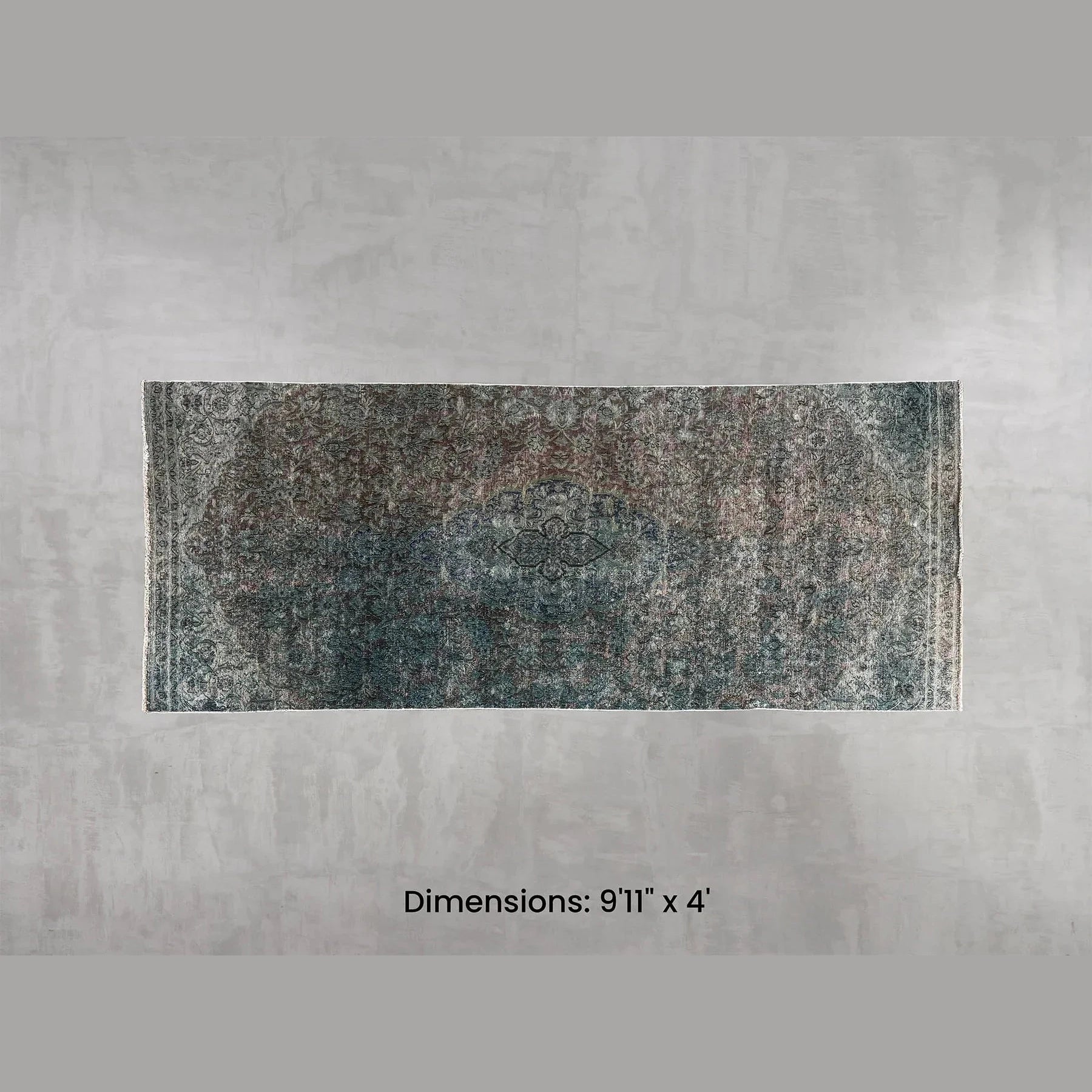 Namaste Rug - Green 9'11" x 4'-thumbmail-1