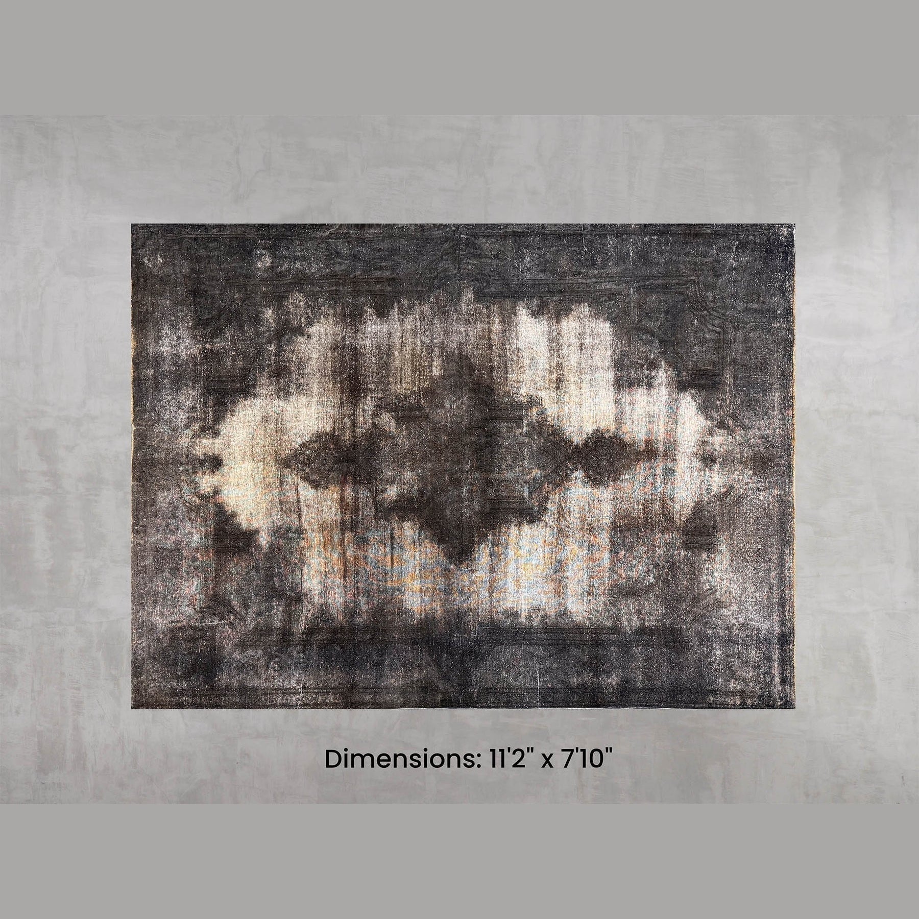 Namaste Rug - Dark Grey 11'2" x 7'10"-thumbmail-1