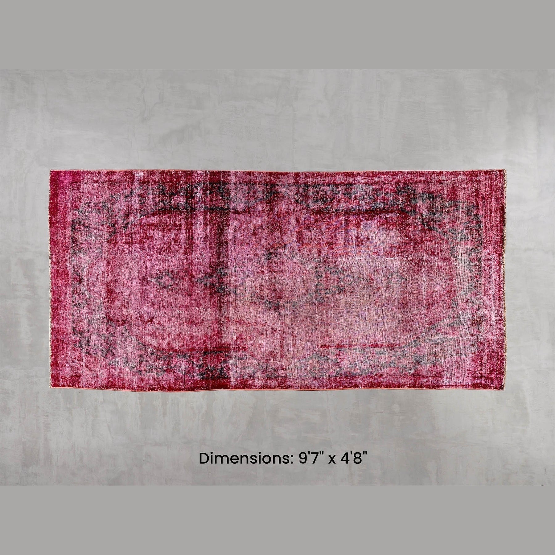 Namaste Rug - Red 9'7" x 4'8"-thumbmail-1