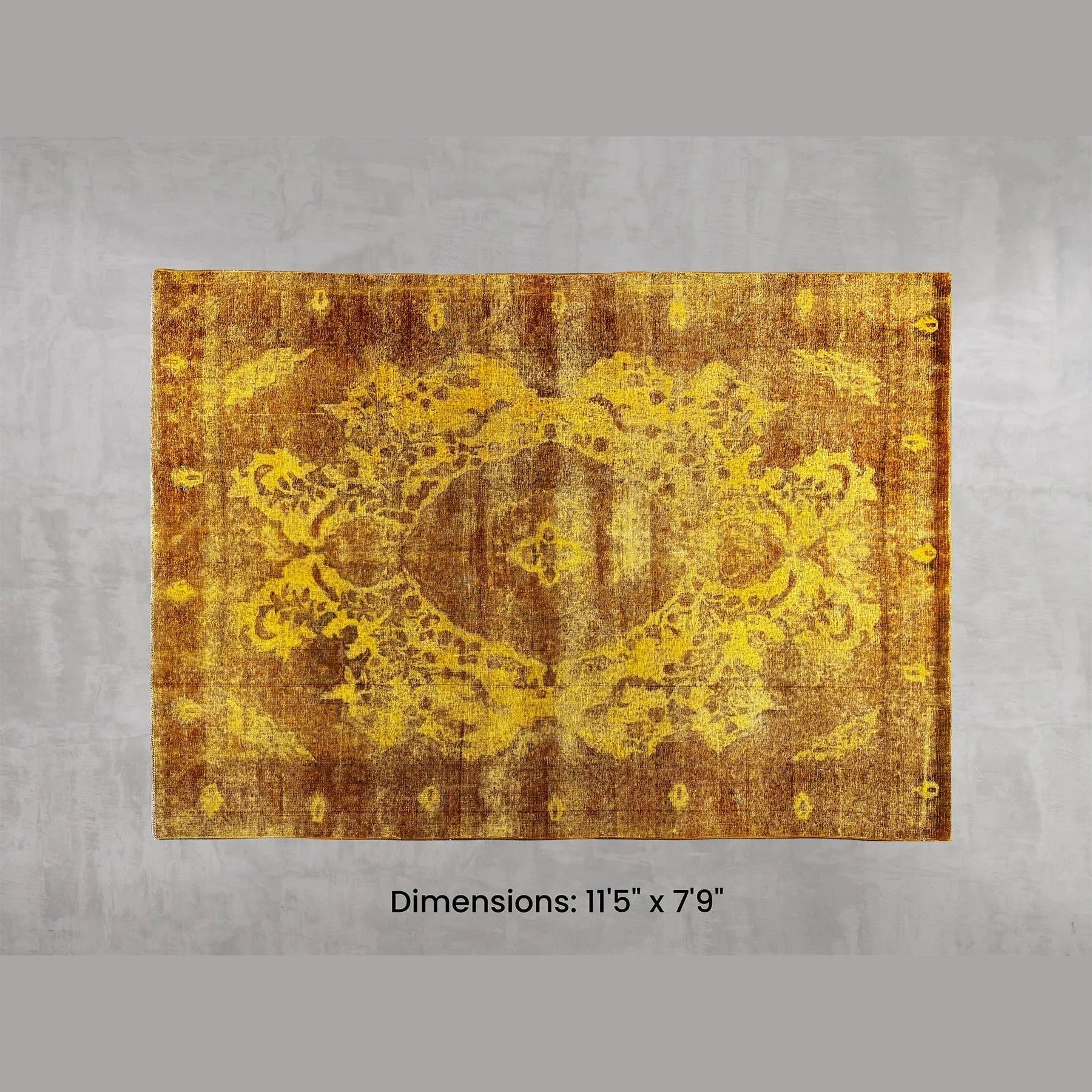 Namaste Rug - Yellow 11'5" x 7'9"-thumbmail-1