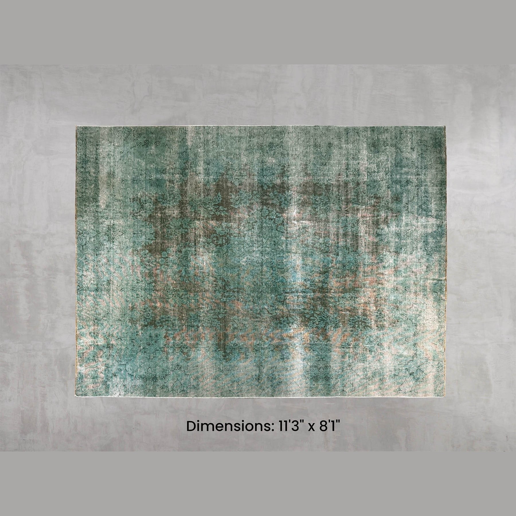 Namaste Rug - Cyan 11'3" x 8'1"-thumbmail-1