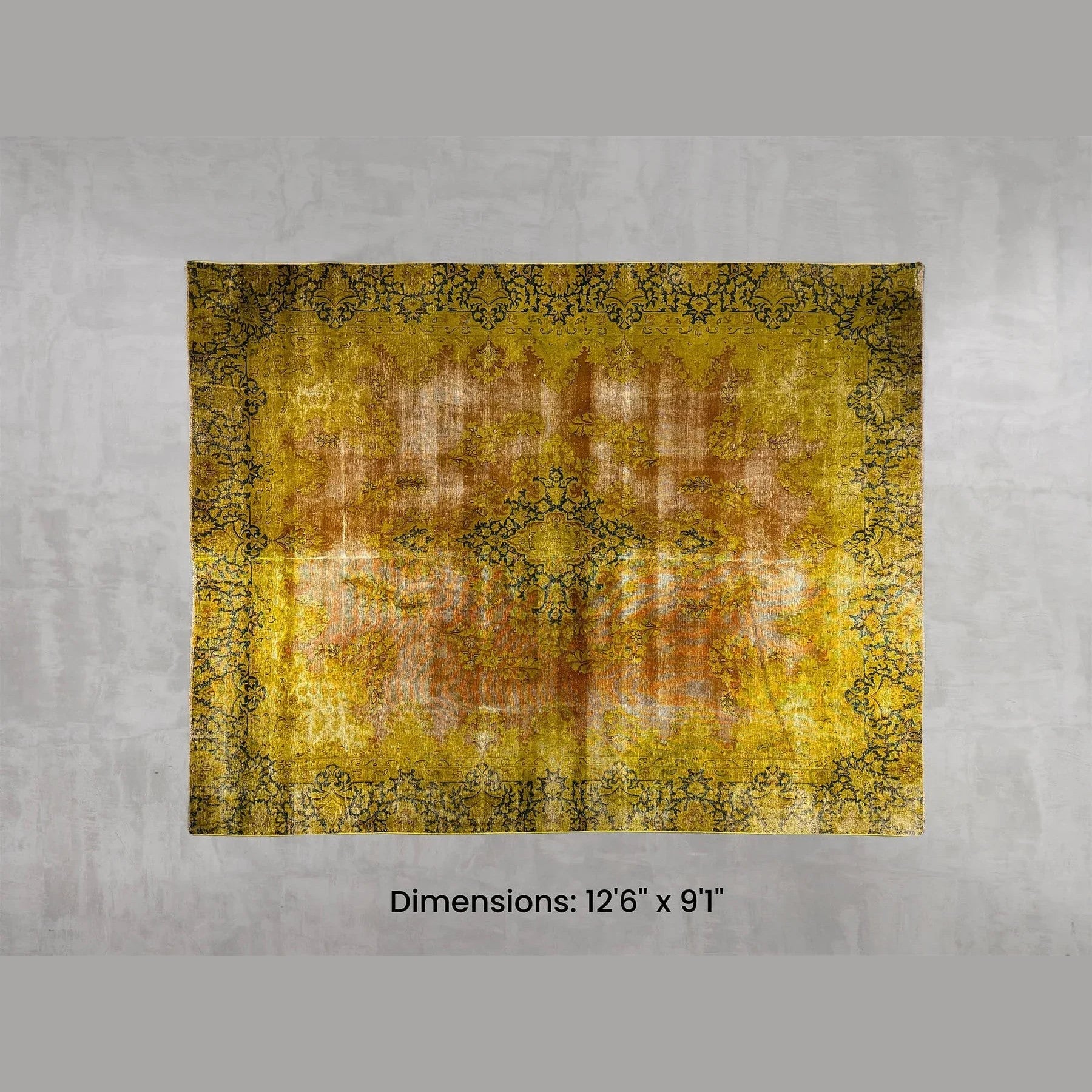 Namaste Rug - Yellow 12'6" x 9'1"-thumbmail-1