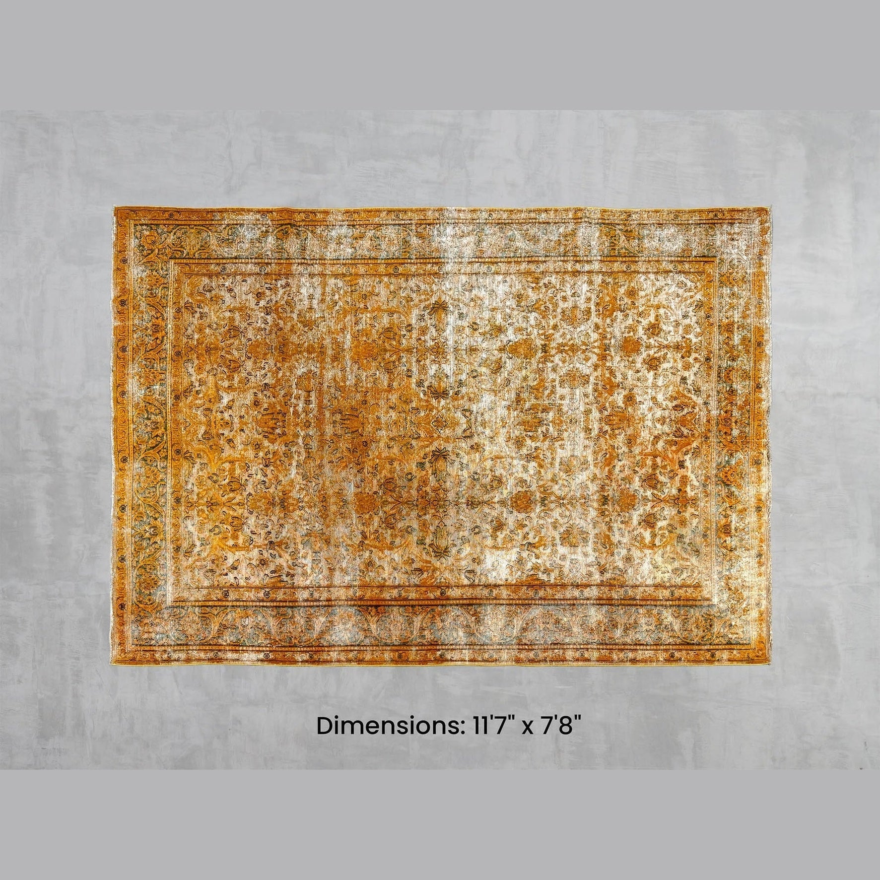 Namaste Rug - Yellow 11'7" x 7'8"-thumbmail-1