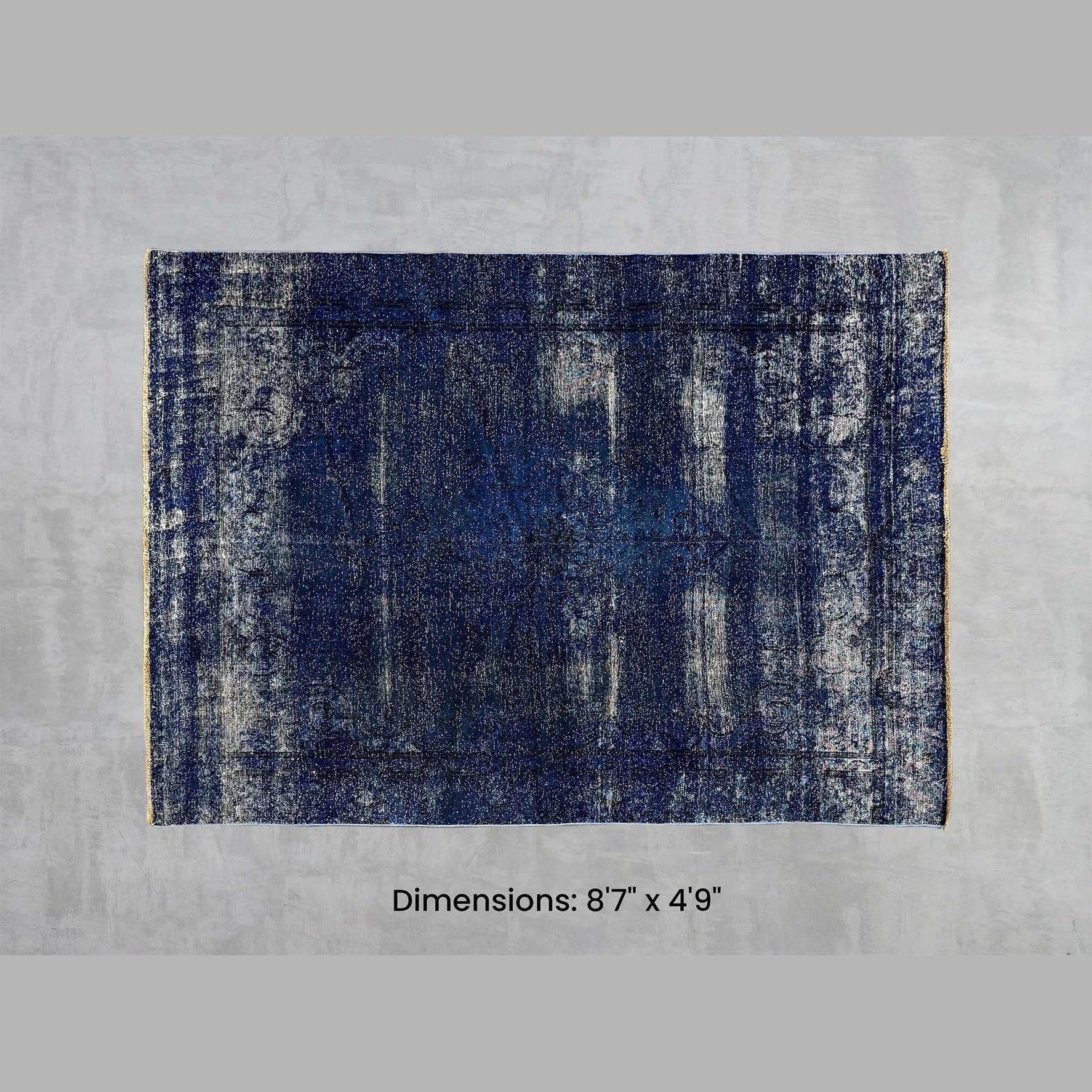 Namaste Rug - Blue 8'7" x 4'9"-thumbmail-1