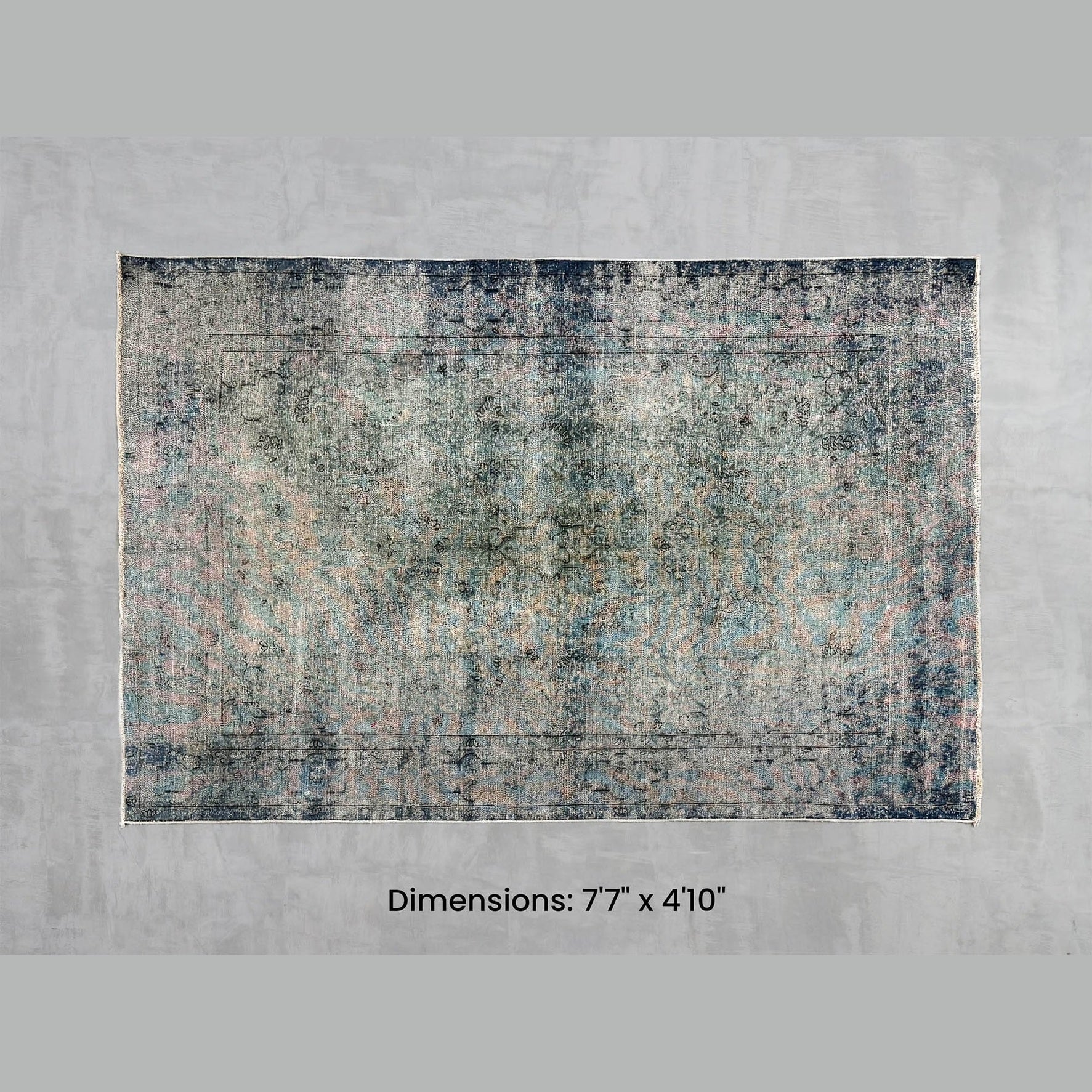 Namaste Rug - Blue/Green 7'7" x 4'10"-thumbmail-1