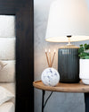 Neva Vase, White Marble