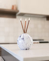 Neva Vase, White Marble