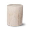 Nova Wide 18" Stump - Round - White