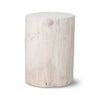 Nova Wide 21" Stump - Round - White