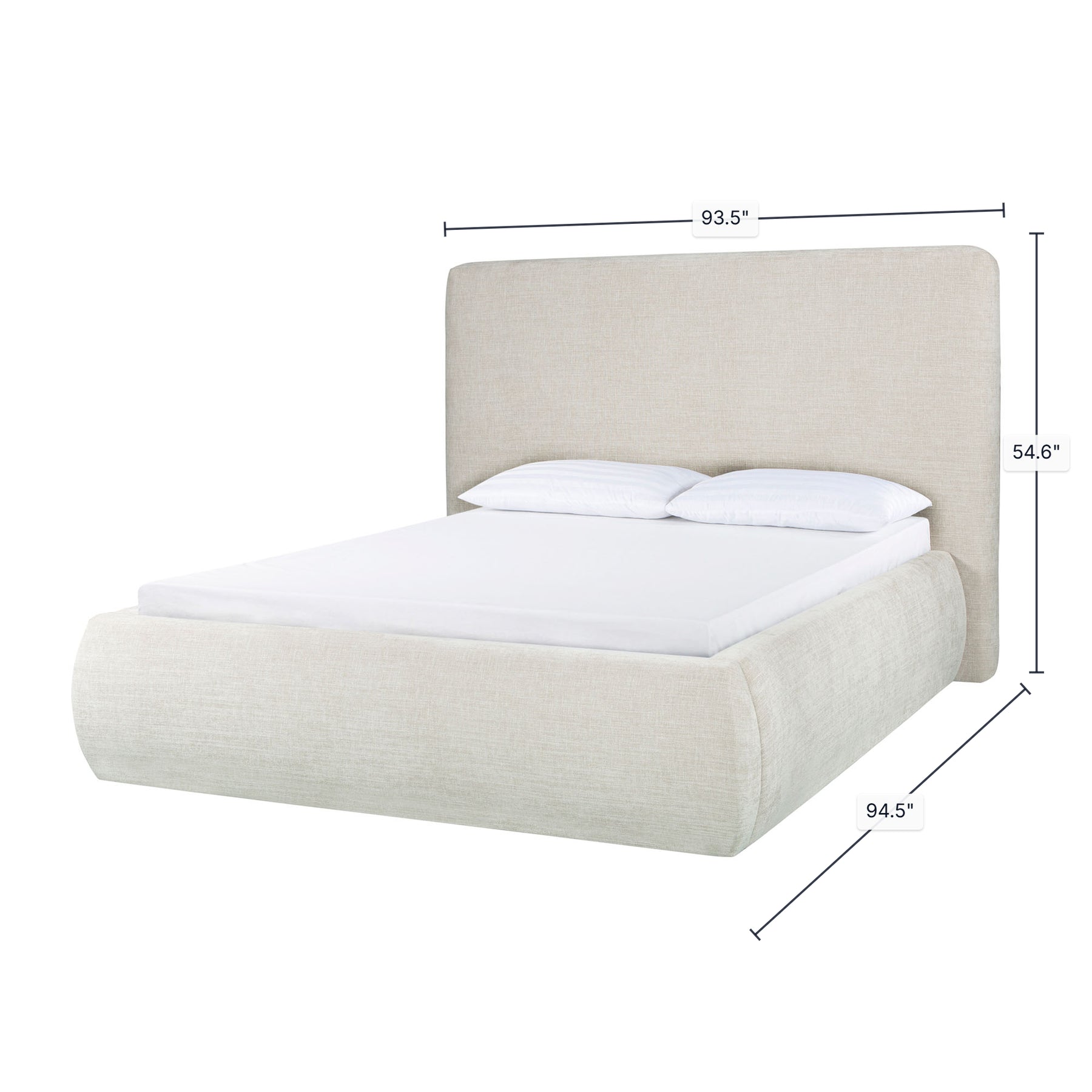 Oceana king bed dimensions