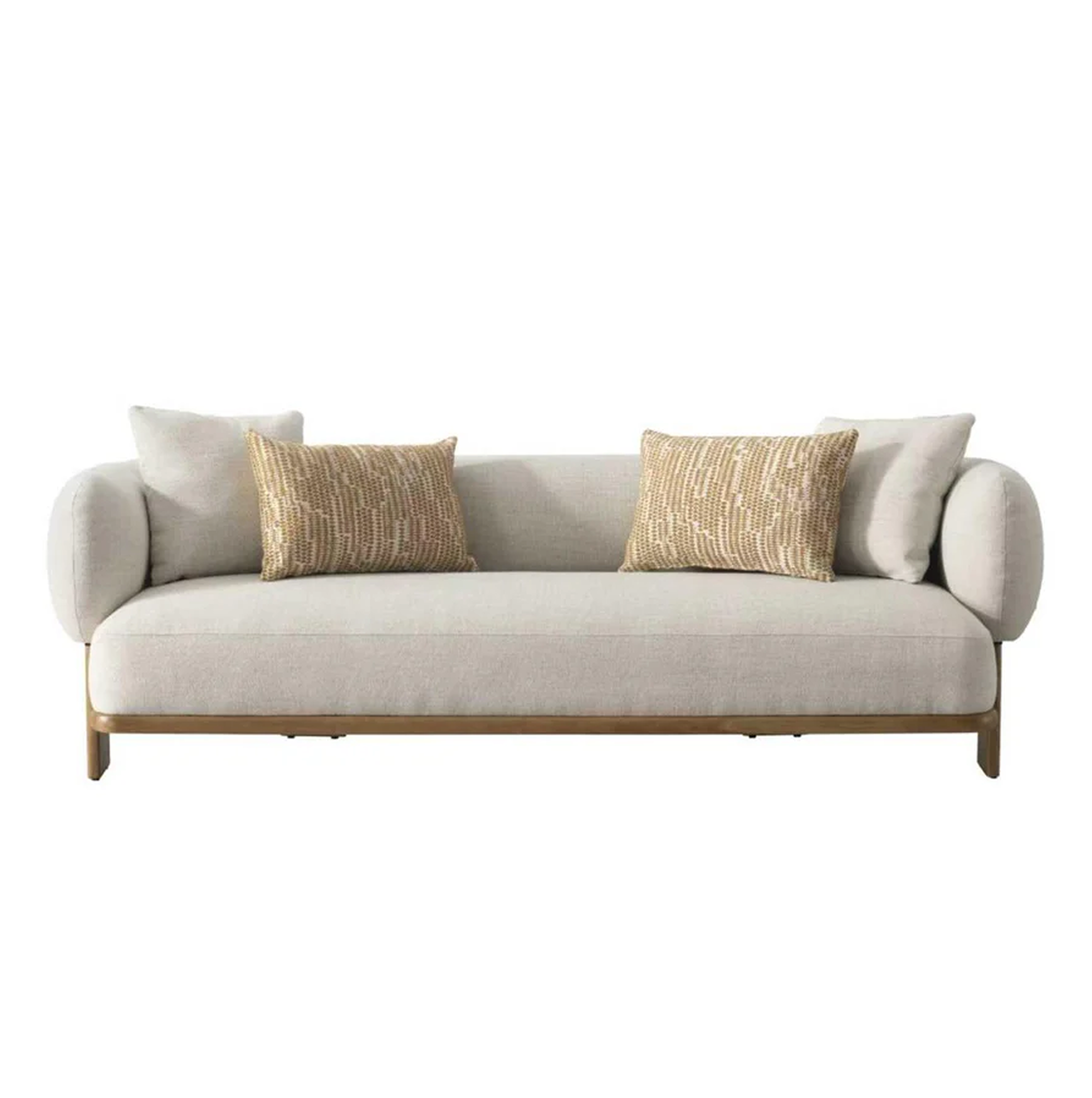 Odense 3-Seater Sofa with 4 Toss Pillows