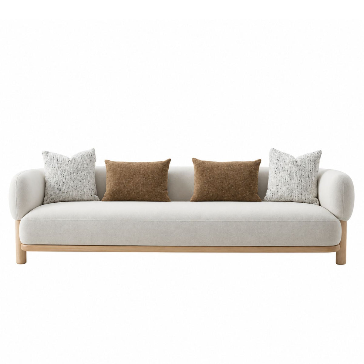 Odense 4-Seater Sofa with 4 Toss Pillows-thumbmail-1