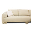 Sasha Sectional - Pale Lime Yellow