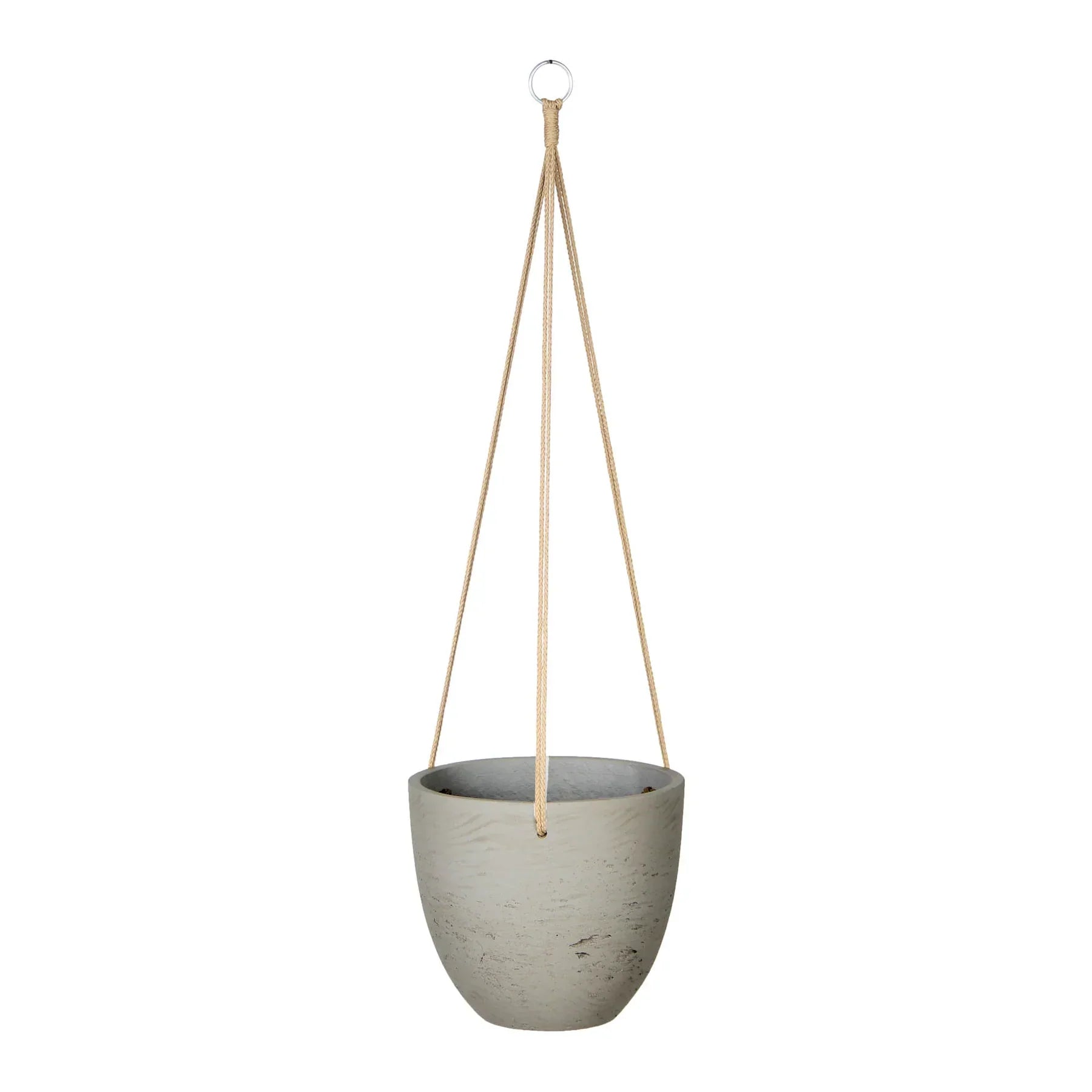 Classic Medium Hanging Pot - Cement Grey-thumbmail-1