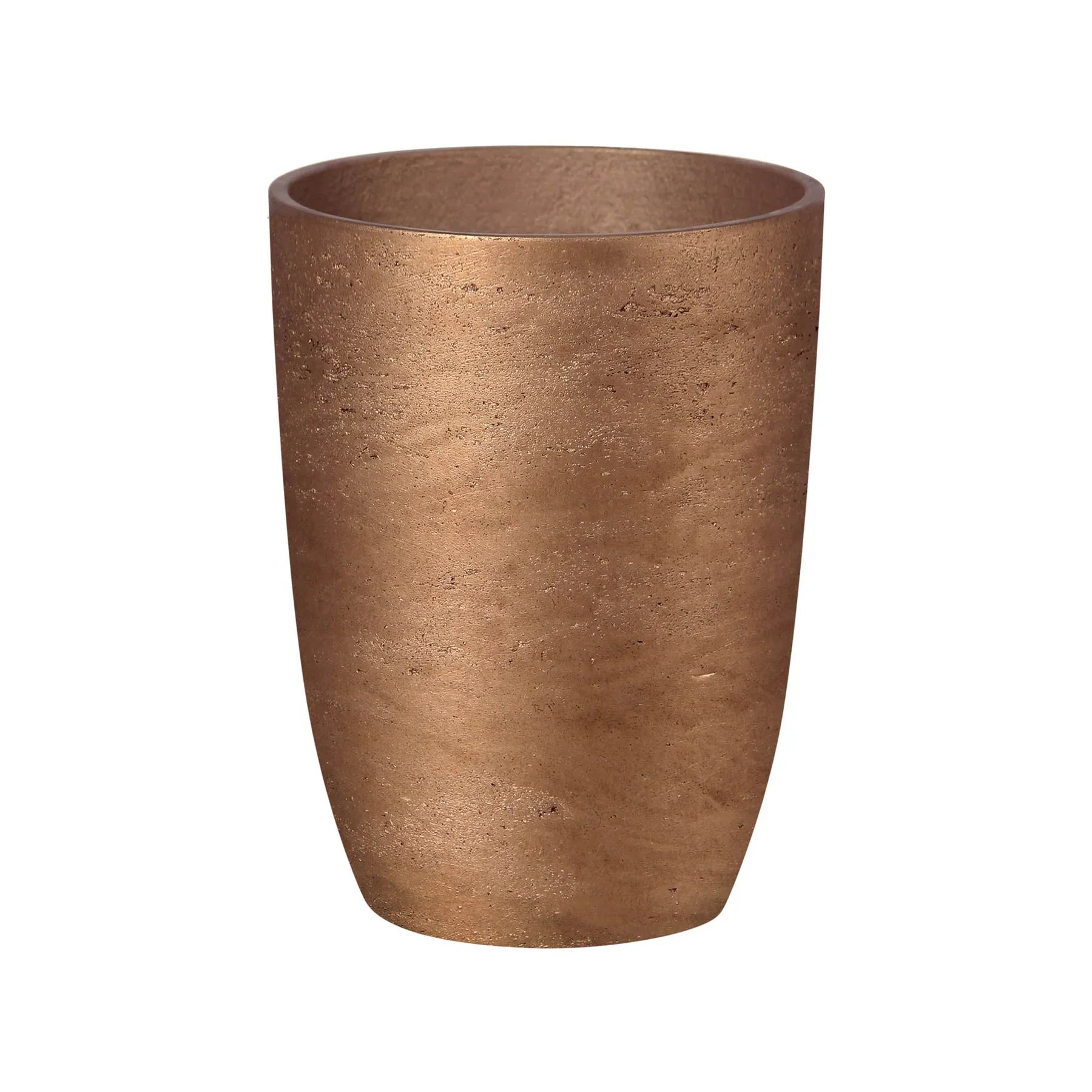 Mineral Small Tapered Vase - Metallic Bronze-thumbmail-1