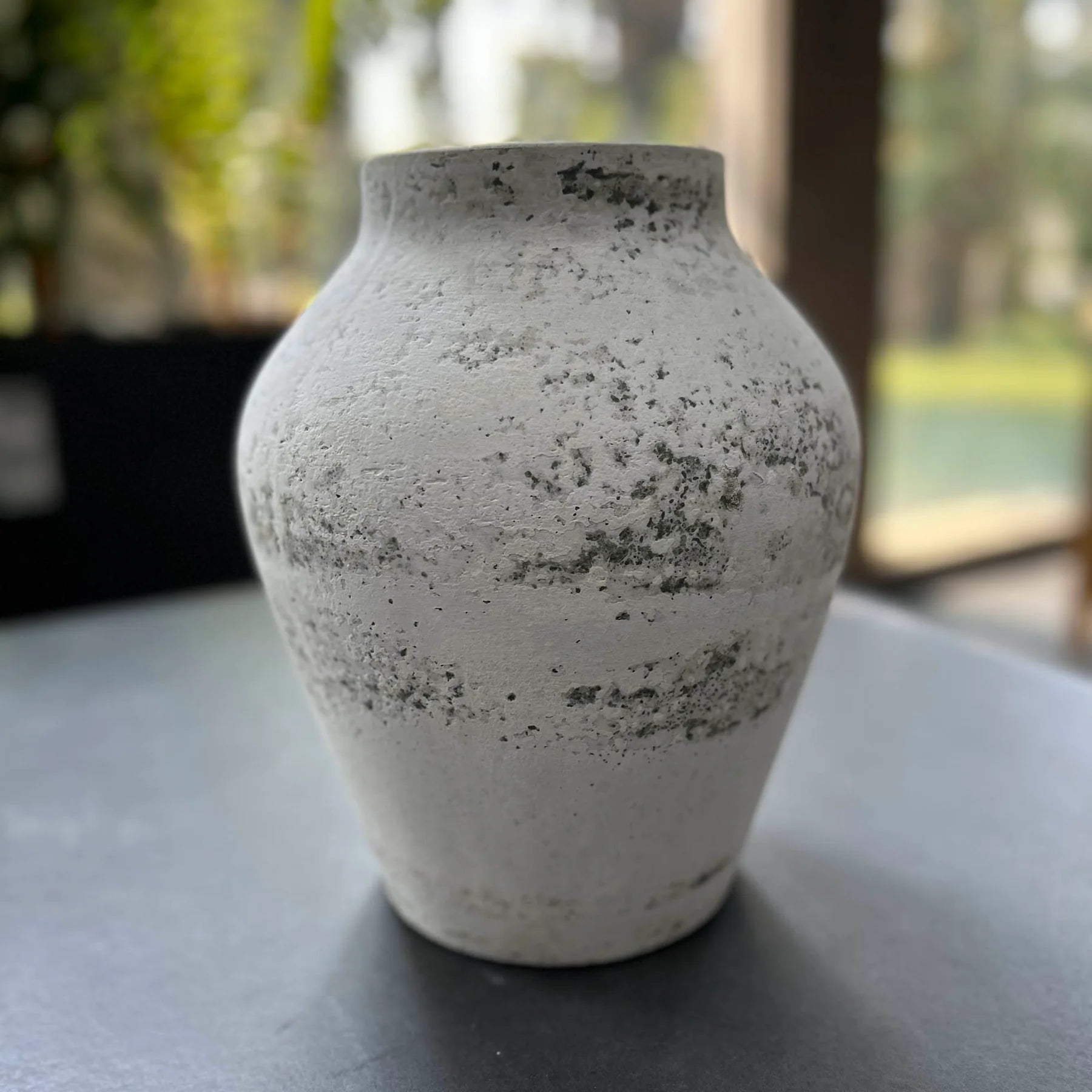 Amphora Medium Vase - Antique White