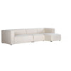 Premium Right Modular Sectional w/ Ottoman