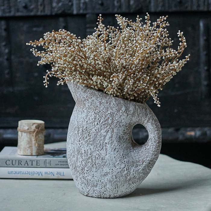 Heather Stem - Cream Faux Plant