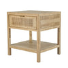 Rattan Side Table - Natural