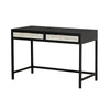 Rattan Desk - Ebony