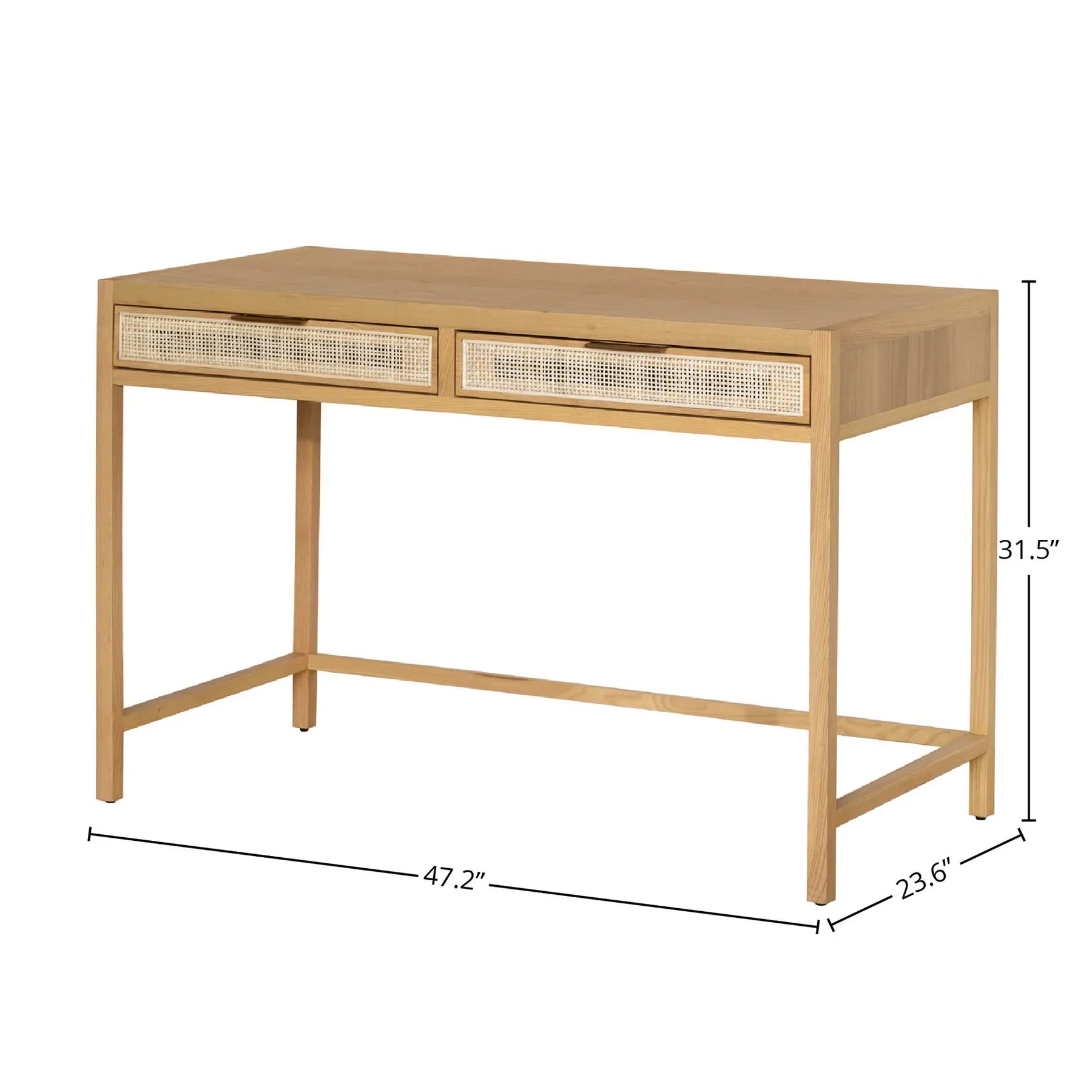 Rattan Desk