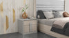 Velar Two Drawer Nightstand
