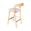 Rotondo Counter Stool - Natural Frame