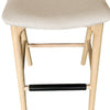 Rotondo Counter Stool - Natural Frame