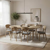 Runway Dining Table 82" - Light Oak