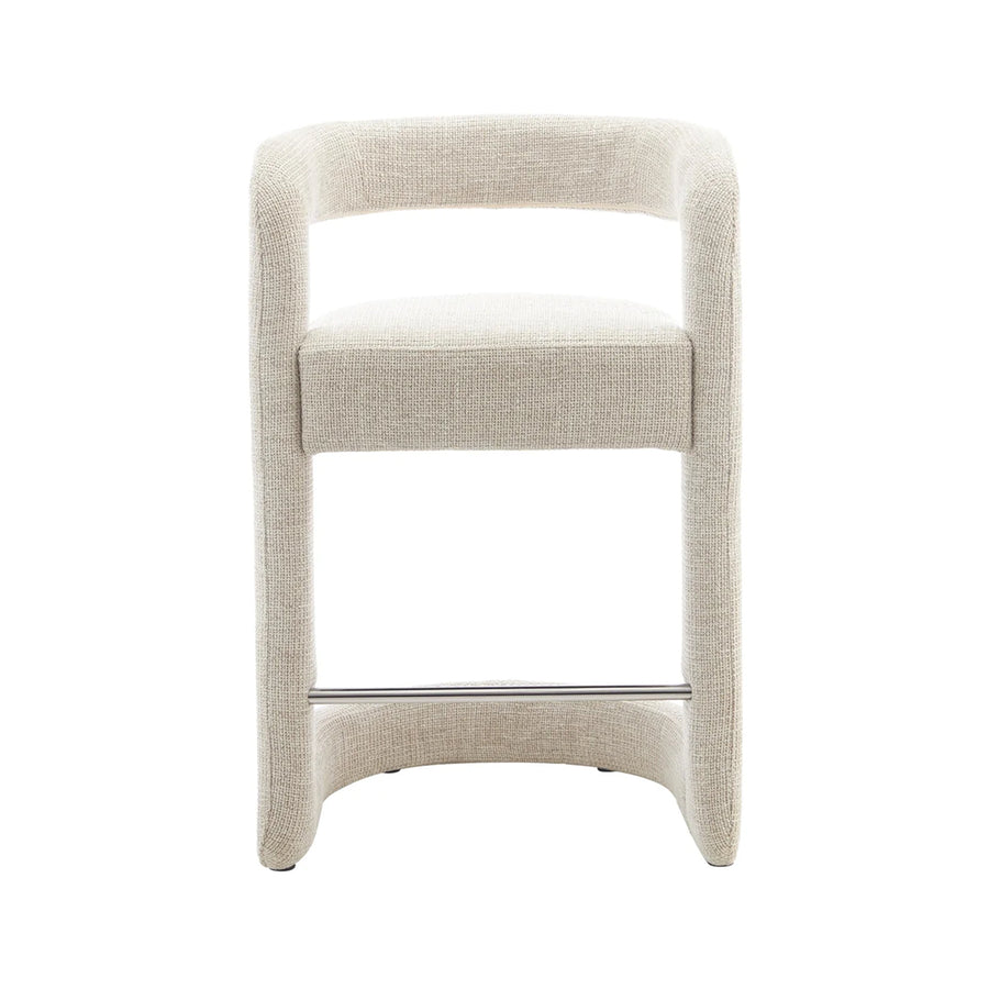 Riana Modern Upholstered Counter Stool