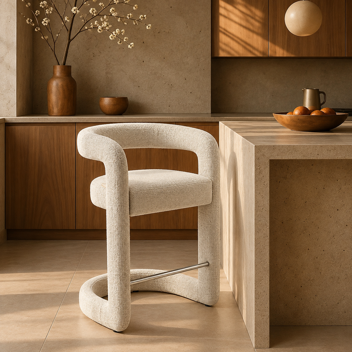 Riana Modern Upholstered Counter Stool-thumbmail-2