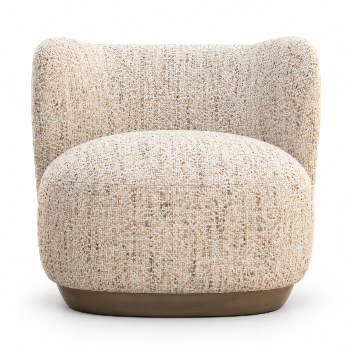Ravi Sculptural Accent Chair – Natural Oat-thumbmail-1