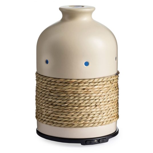 Ceramic & Rope Medium Ultrasonic Diffuser-thumbmail-1