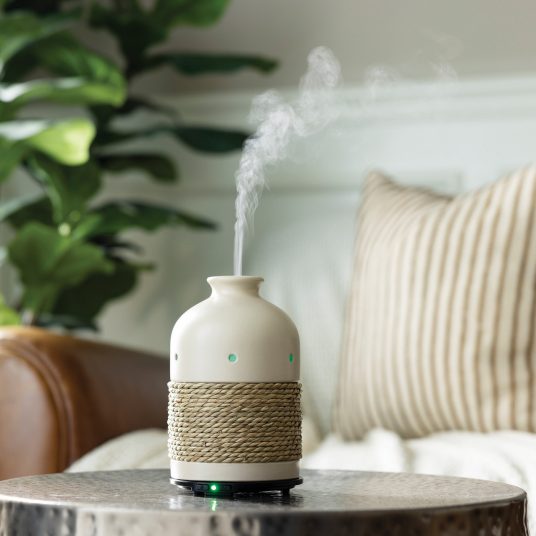 Ceramic & Rope Medium Ultrasonic Diffuser-thumbmail-3