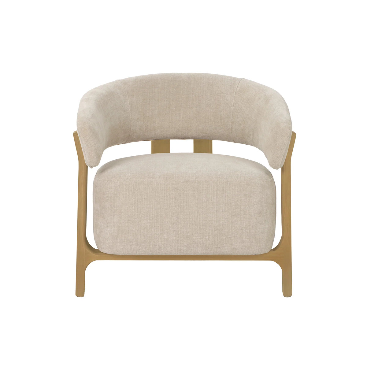 Harlow Club Chair- Barley Chenille