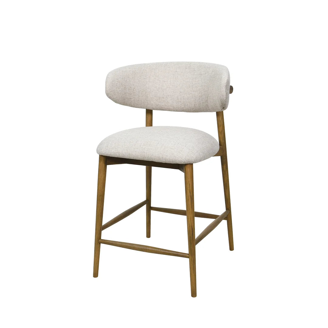 Milo Counter Stool - Vanilla Tweed (Limited Edition)-thumbmail-1