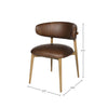 Milo Dining Chair - Mocha