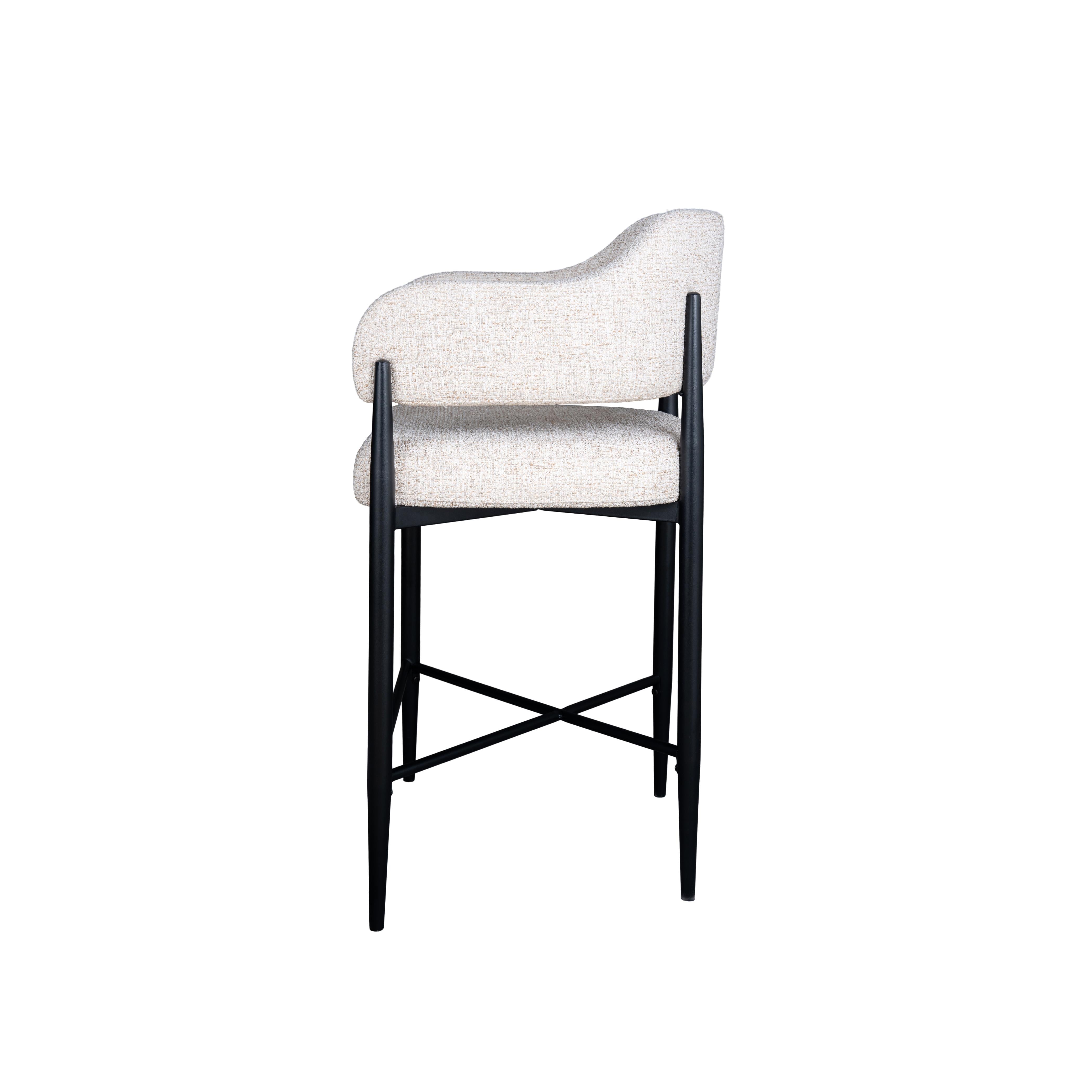 Greta Upholstered Counter Stool