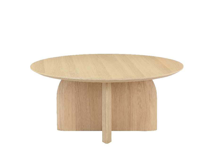 Hansen Round Wooden Coffee Table