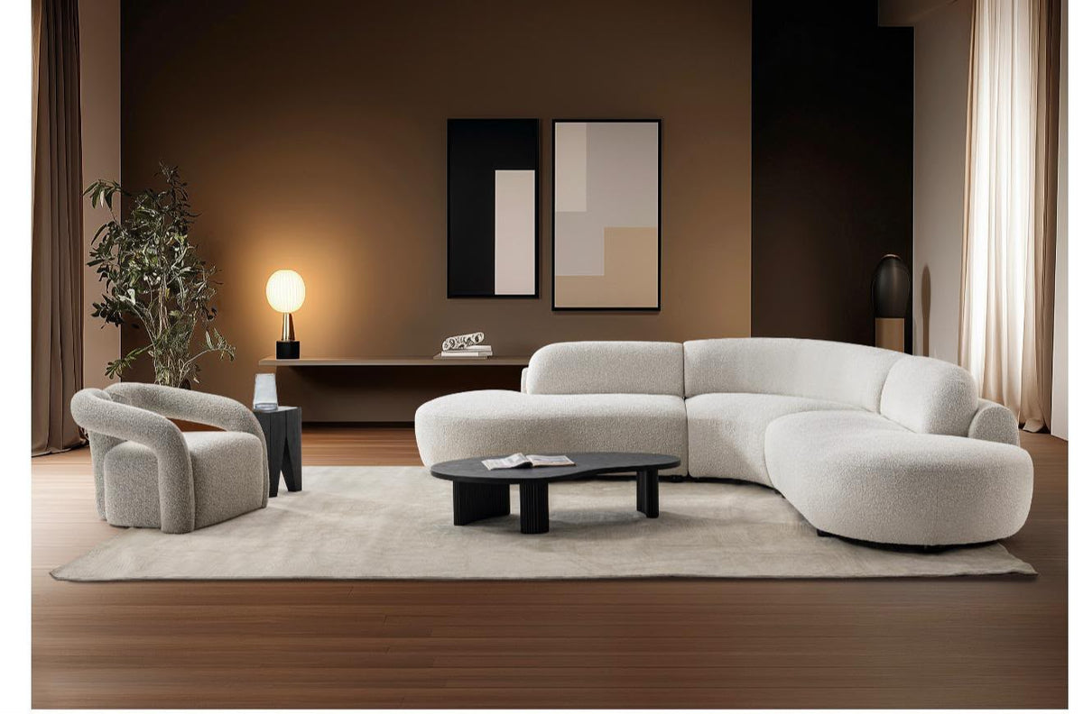 Noomi Sculptural Curved Modular Sectional – Warm Ivory-thumbmail-2