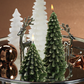 Winter Pine Tree Candle