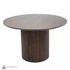 Catalina Solid Mango Wood Dining Table - Dark Brown