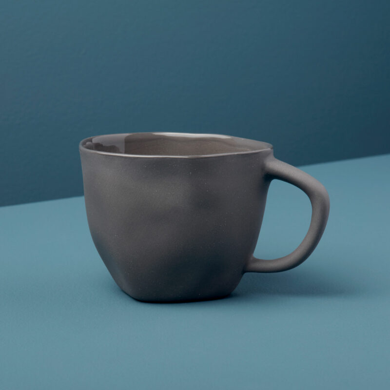 Tam Stoneware Cappuccino Cup - Slate