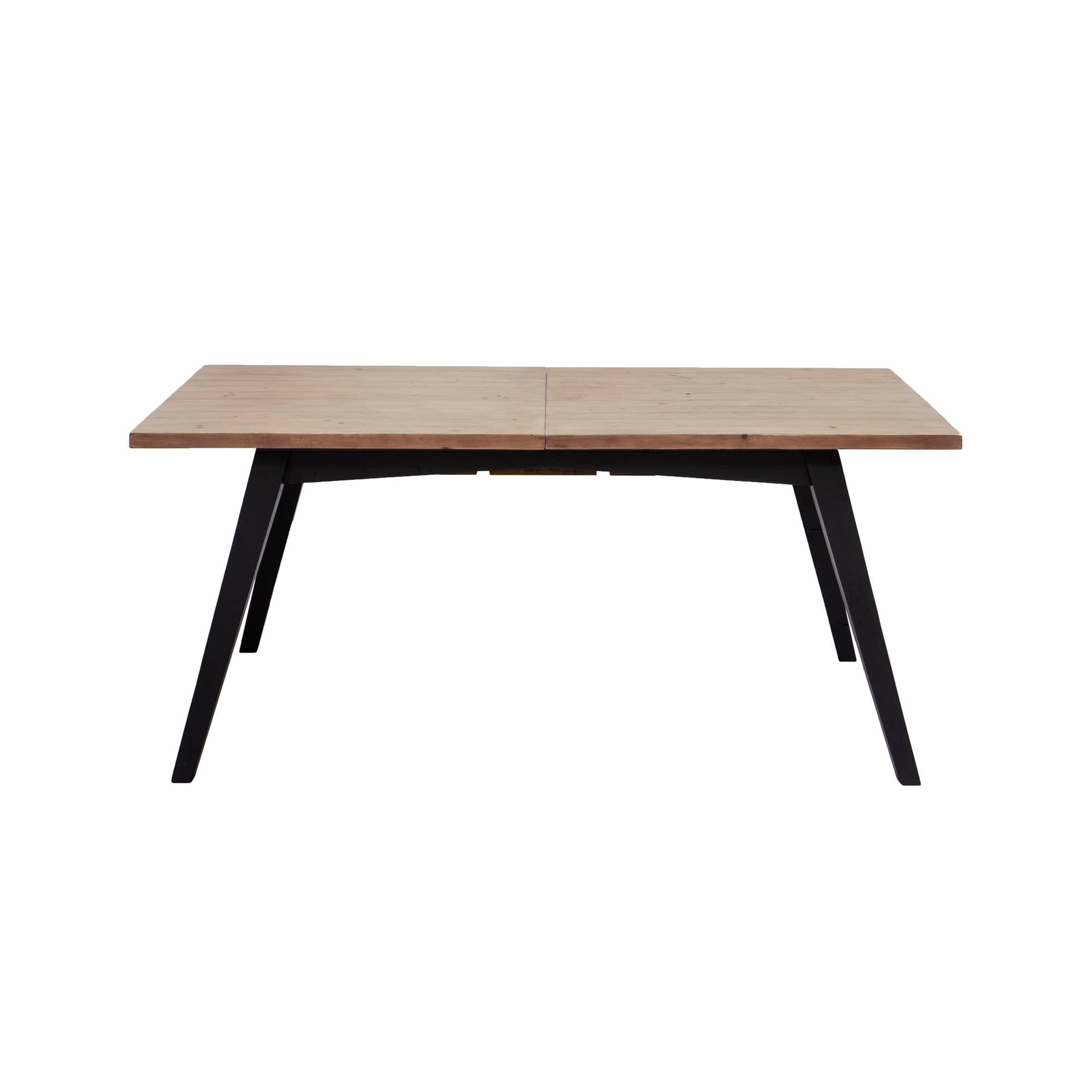 Frodo Extension Dining Table - Sundried Wheat - Matte Black
