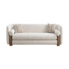 Veena Modern Upholstered Sofa with Pine Wood Frame