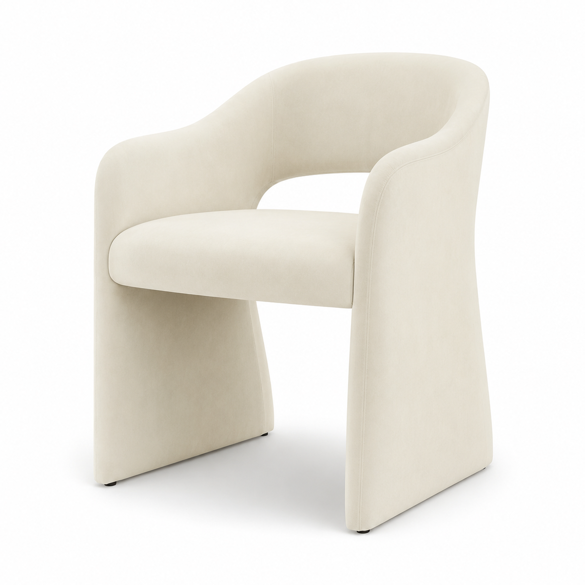 Vaya Premium Velvet Dining Chair – Dove-thumbmail-3